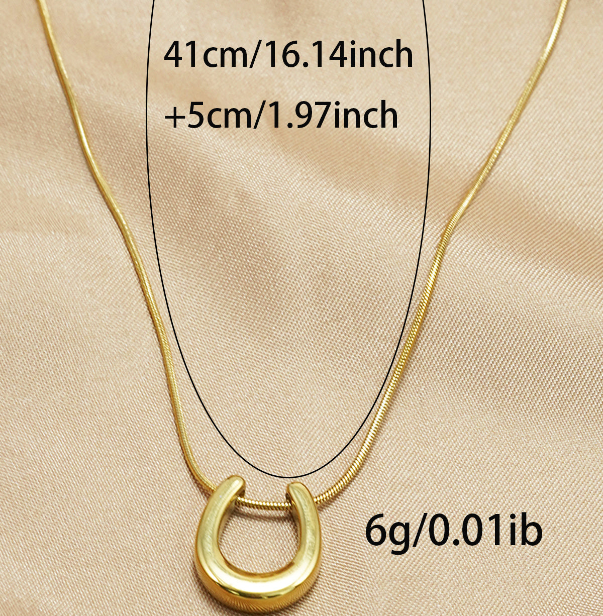 Lxalry 18K Gold Plated Stainless Steel Necklace  Modern Minimalist Hypoallergenic Jewelry Tarnish Free Skin Safe Gift For Women Wife Mom  Everyday  Special Occasion Luxury